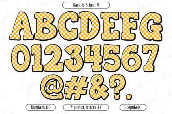 Back to School Font