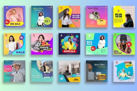 240 Editable Instagram Fashion powerpoint Templates