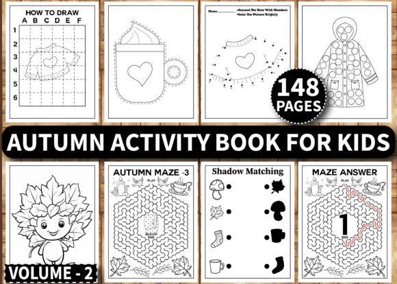Autumn Activity Book for Kids