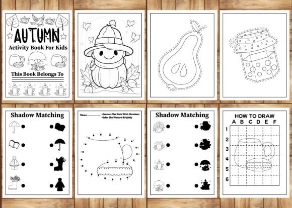 Autumn Activity Book for Kids