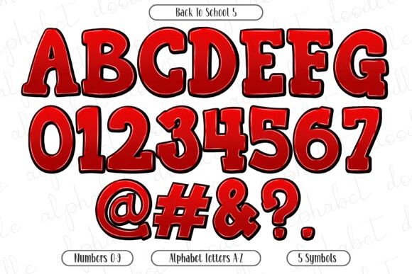 Back to School Font