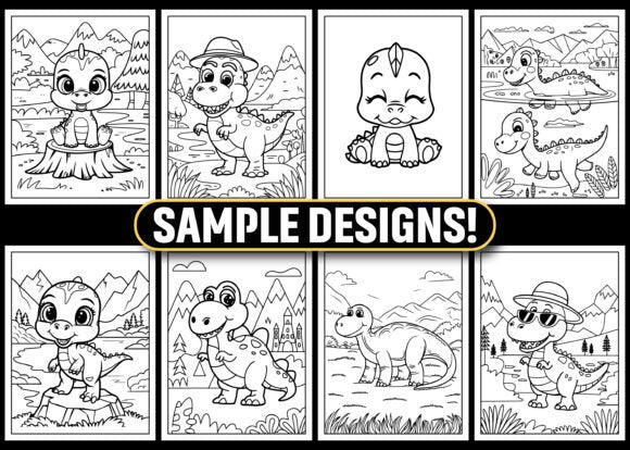 Dinosaur Coloring Pages for Kids