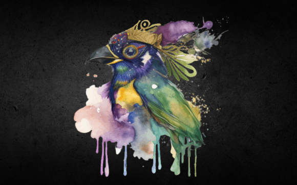 Mardi Gras Animal Cliparts Bundle