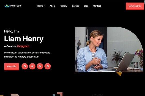 Personal Resume CV HTML Website Template