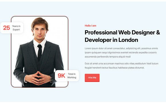 Personal Resume CV HTML Website Template