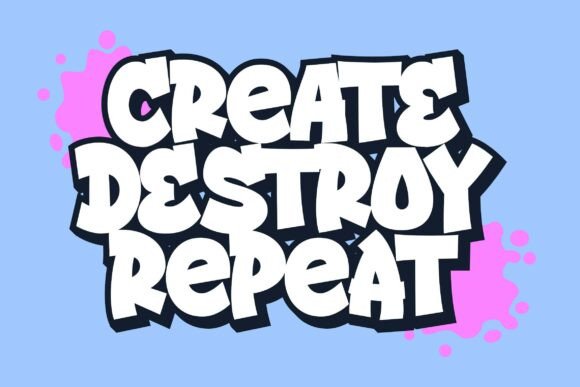 Street Drips Font