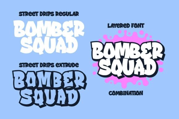 Street Drips Font