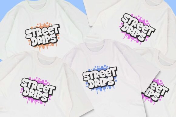 Street Drips Font