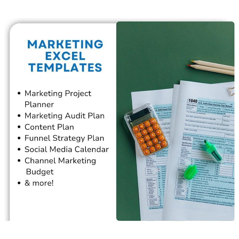 1000 Excel Templates Bundle | Accounting, Business and Project Management Excel Templates | Easy to Use and Editable
