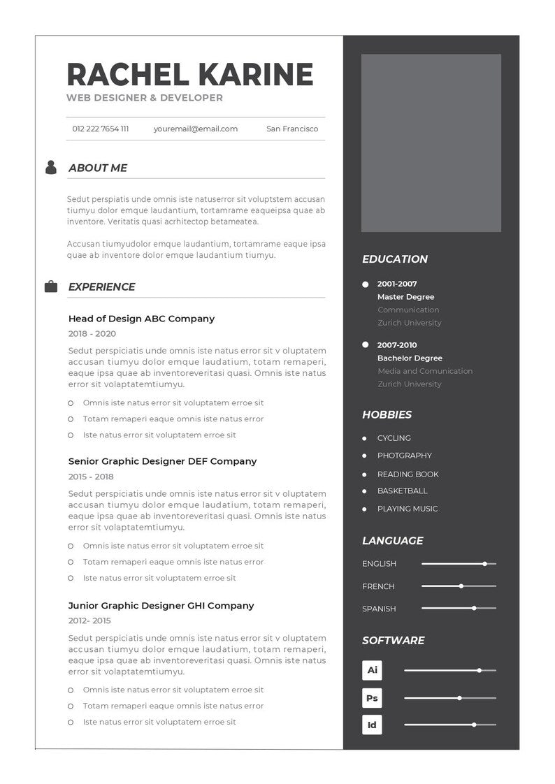 50 ats friendly resume template word bundle | resume template word | resume template with photo word | ats friendly | cv template word