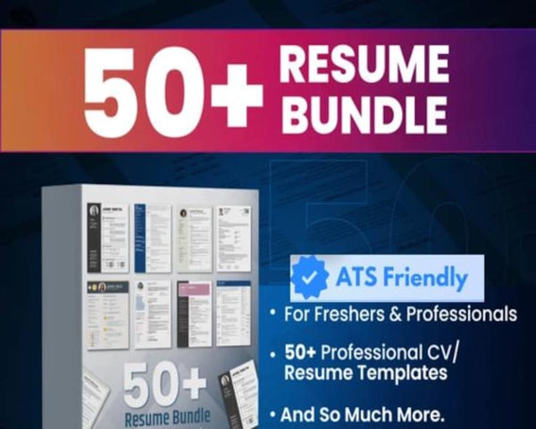 50 ats friendly resume template word bundle | resume template word | resume template with photo word | ats friendly | cv template word
