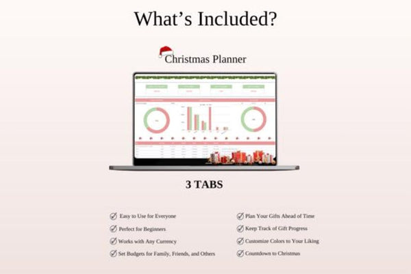 excel travel planner, excel wedding planner, excel christmas planner, excel template planner, excel planner bundle, excel planner tracker