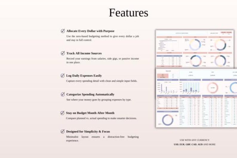 side hustle planner | side hustle tracker | income and expense tracker | crypto portfolio tracker | bookkeeping excel templates